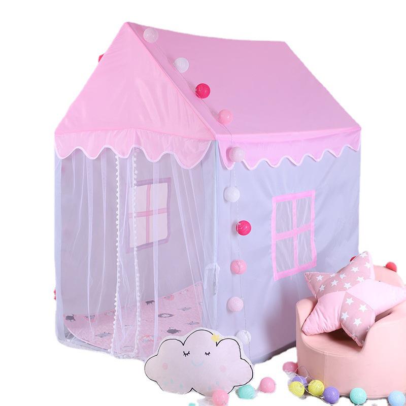 Princess Castle Play Tent: Children's Indoor Pretend Playhouse