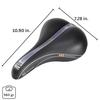 SERFAS Egel Dual Density Saddle, 280x172mm, Black
