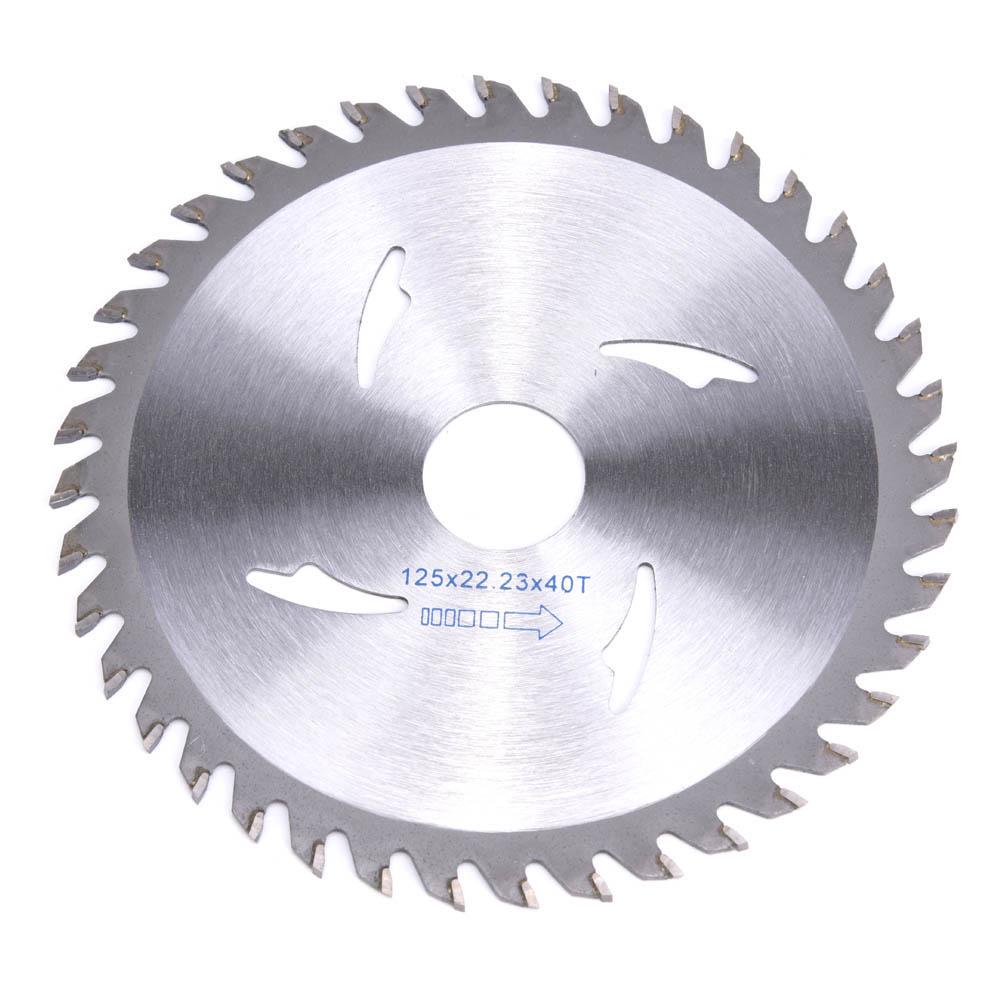 Circular Saw Blade Carbide Woodworking Cutting Discs Wheel 125 x 22.23 x 40T
