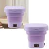 9L Portable Washing Machine Foldable Small Laundry Machine Automatic Baby Underwear Washing Machine for Dormitory