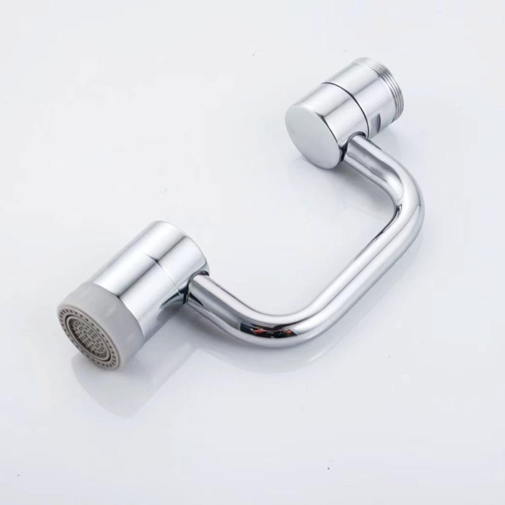 1080° Universal Kitchen Faucet Anti-splash Aerator Bathroom Tap Rotatable Faucet Extender Bubbler Head Faucet Nozzle Adapter