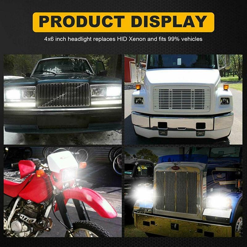 Multipurpose LED Work Light Engineering Vehicle Floodlight 60W Amber Cube Light