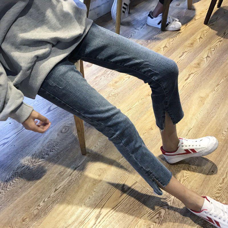 Stylish High-Waist Spring and Autumn Stretch Skinny Jeans