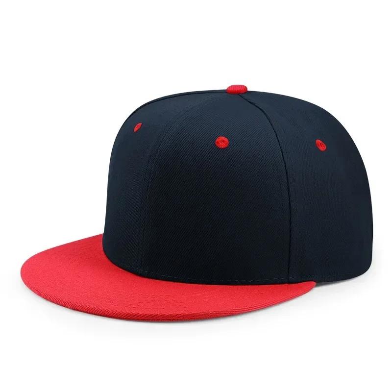 Casquette Skateboard Fermée Derrière Grande 64cm pour Homme Casquette de Baseball Ajustée XXL Homme Grande Taille Casquettes Snapback Chapeau de Football Uni 60cm 62cm