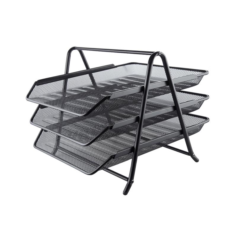 GuangBo W48118 3-Tier Desk File Tray