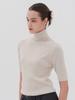 ACUD Turtle Neck Ribbed Knit _Beige