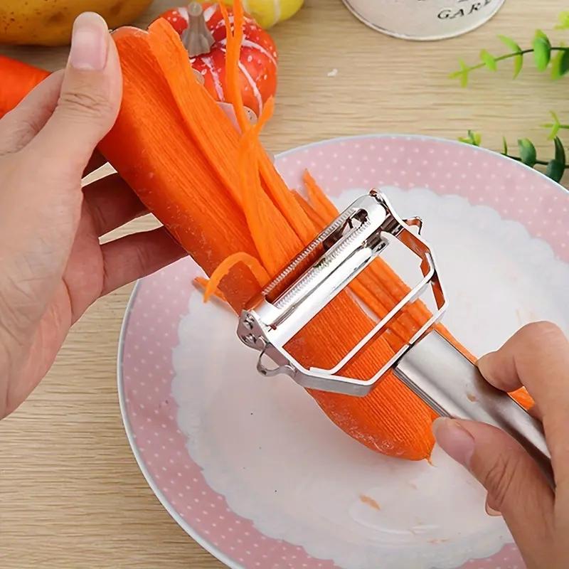 1pc Stainless Steel Slicer Cutter, Fruit Vegetable Tools, Kitchen Gadgets