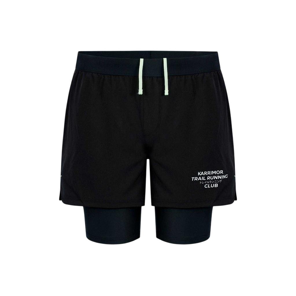 Karrimor Mens Performance 2 In 1 Running Shorts