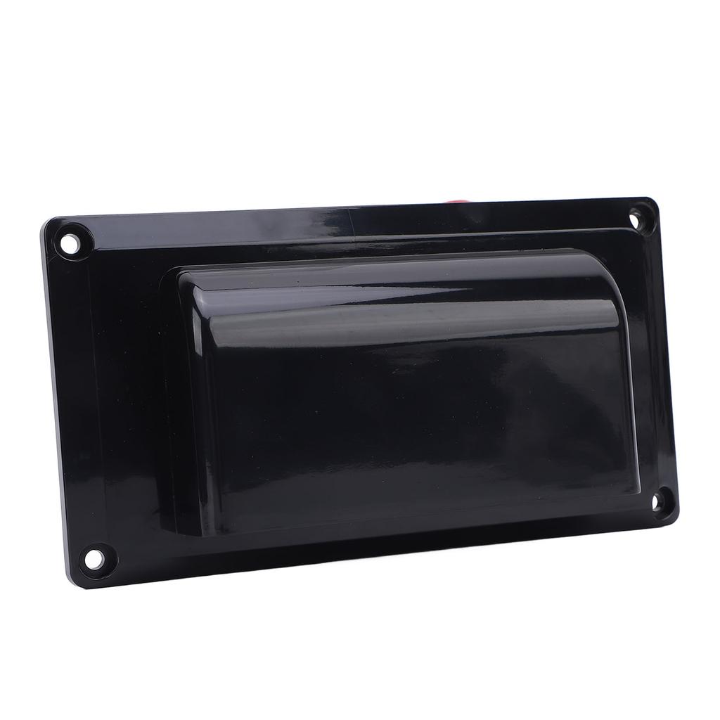 RV Side Vent Fan 12V 6W Motorhome Ventilation Exhaust Fan with Rainproof Cover for RV Trailer Bathroom Kitchen