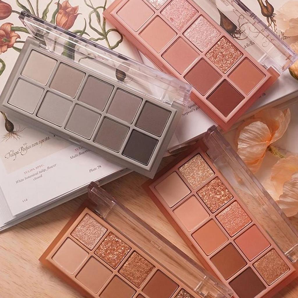 Rom&nd MELHOR QUE AS PALETAS 00-09/11-13, Inspirada no Jardim, Tons Totalmente Harmoniosos, Amigável para Iniciantes, Multiuso, K-Beauty, Maquiagem Coreana