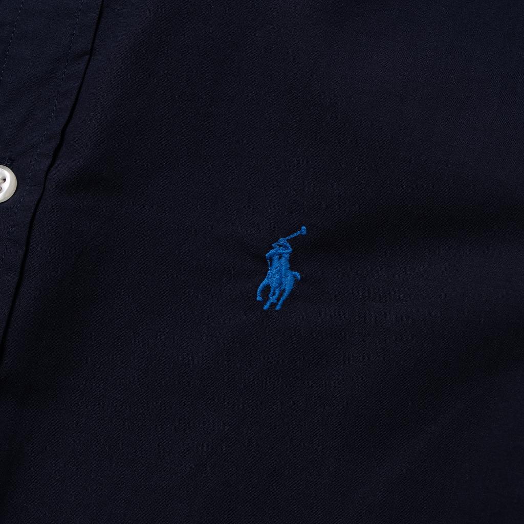 Polo Ralph Lauren Embroidered Long Sleeve Shirt Kids Shirts Navy-Blue 322952199-002