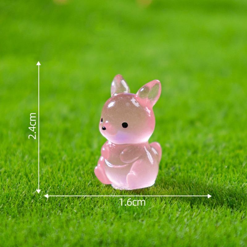 

Микро-ландшафт Светящиеся в темноте Куклы Кенгуру Милые Садовые Ландшафтные Декоративные Аксессуары мини Безделушки Luminous Kangaroo