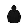 Fila Sweatshirts Unisex Black Hooded Moderate Cardigan FS2FTE3101X-BLK