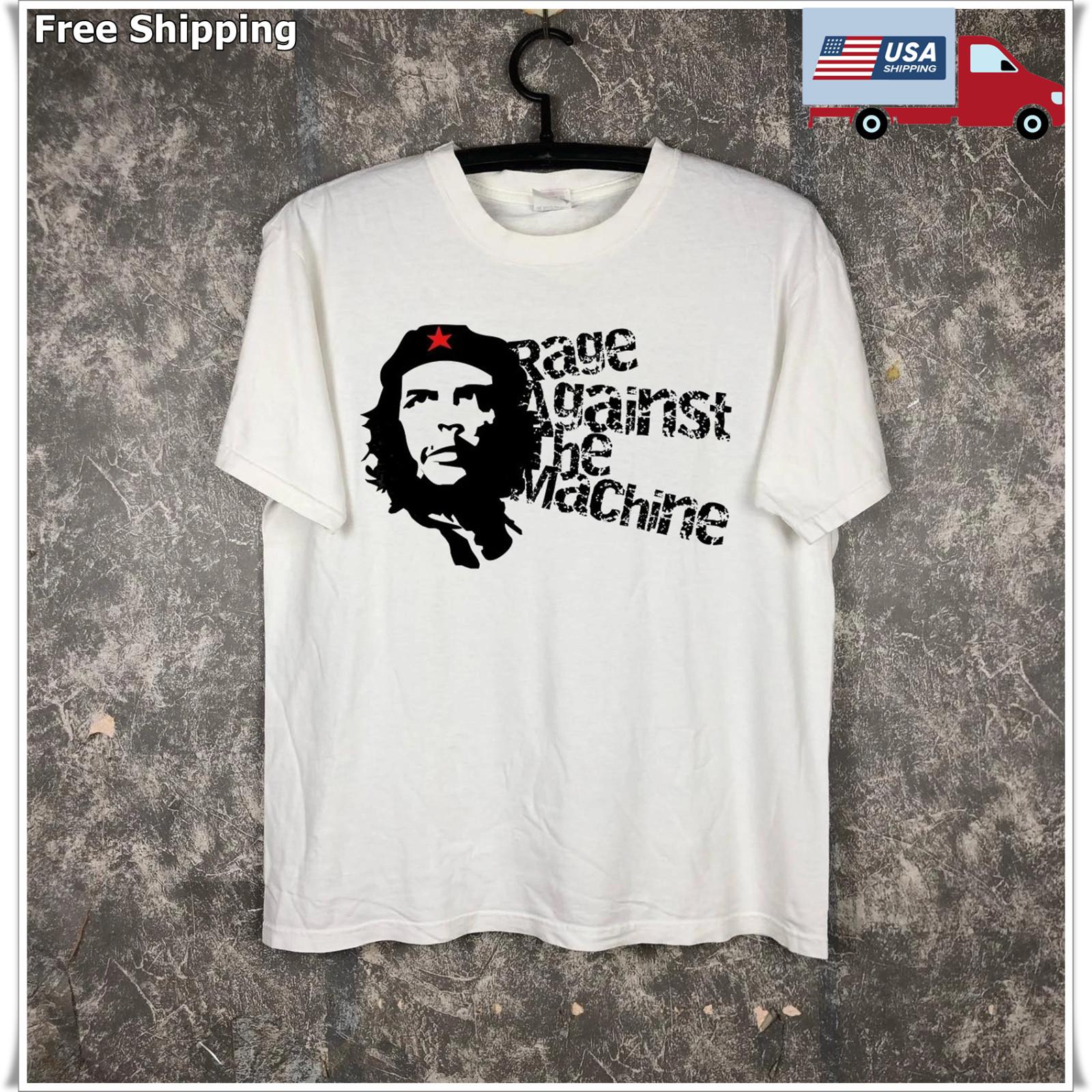 Rage Against the Machine Che Guevara White T-shirt Size S-5XL XXL