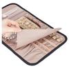 Portable Mini Jewelry Roll With Foldable Design For Travel And Storage
