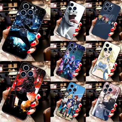 Anime Fairy Tail Phone Cover For iPhone 12 13 Mini 11 14 Pro Max X XS XR Max 7 8 Plus SE Soft Case Fundas