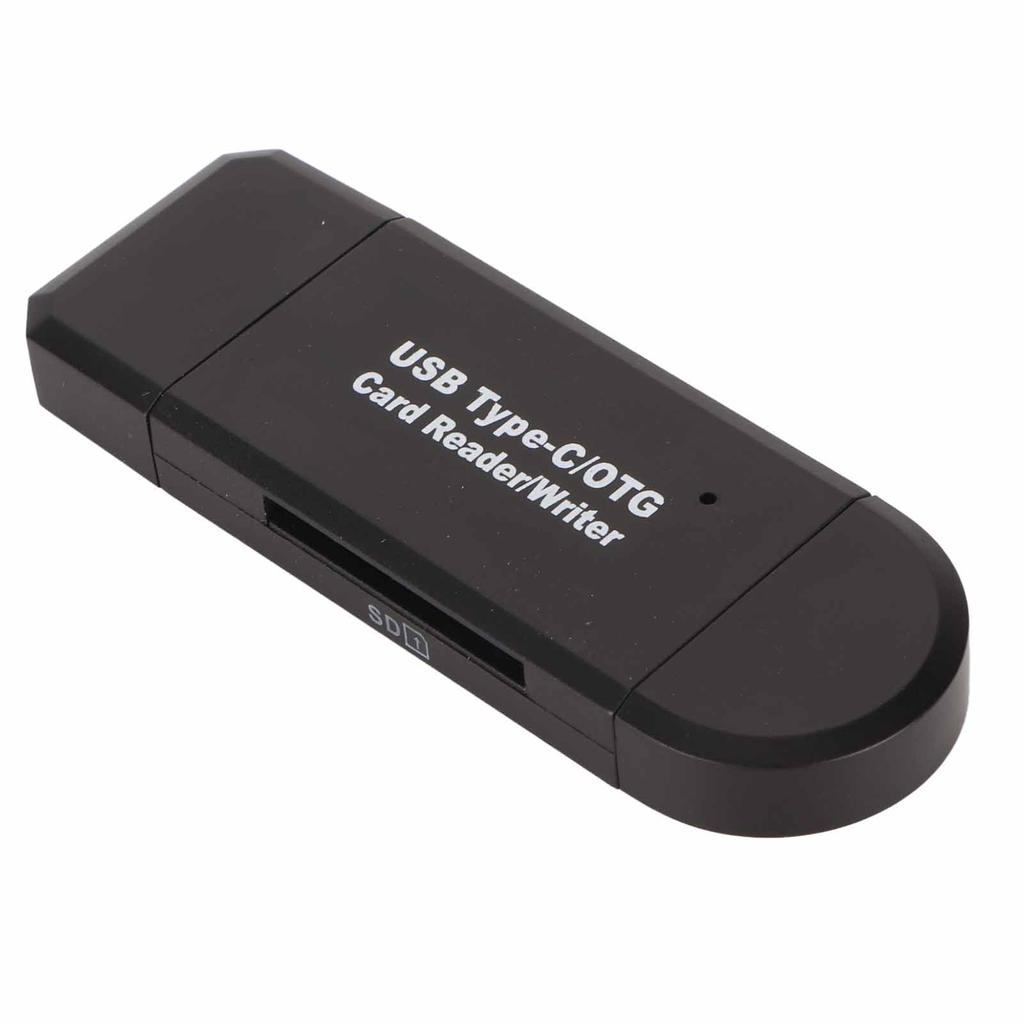 Storage Card Reader Micro USB USB USB C 3 in 1 Plug and Play Memory Card Reader Writer for Windows for Android