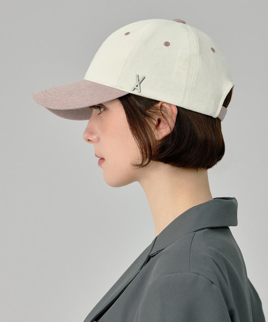 Bajal Va Studded Two-Tone Ball Cap Indie Pink