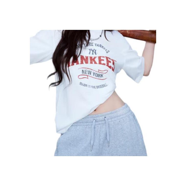 New MLB Casual Shorts Unisex Gray 3ASPB0253-43MGS