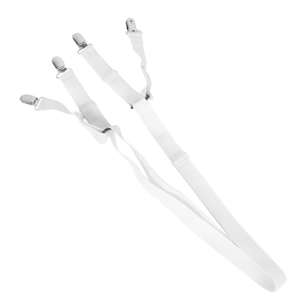 2PCS Bed Sheet Holder Antislip Fixing Buckle Adjustable Elastic Straps Clips