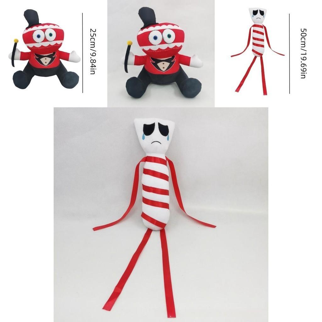 Weich und kuschelig Der Erstaunliche Digitale Zirkus Plüsch Magischer Zahlenzirkus Hase Clown Spielzeug Moderator 25cm