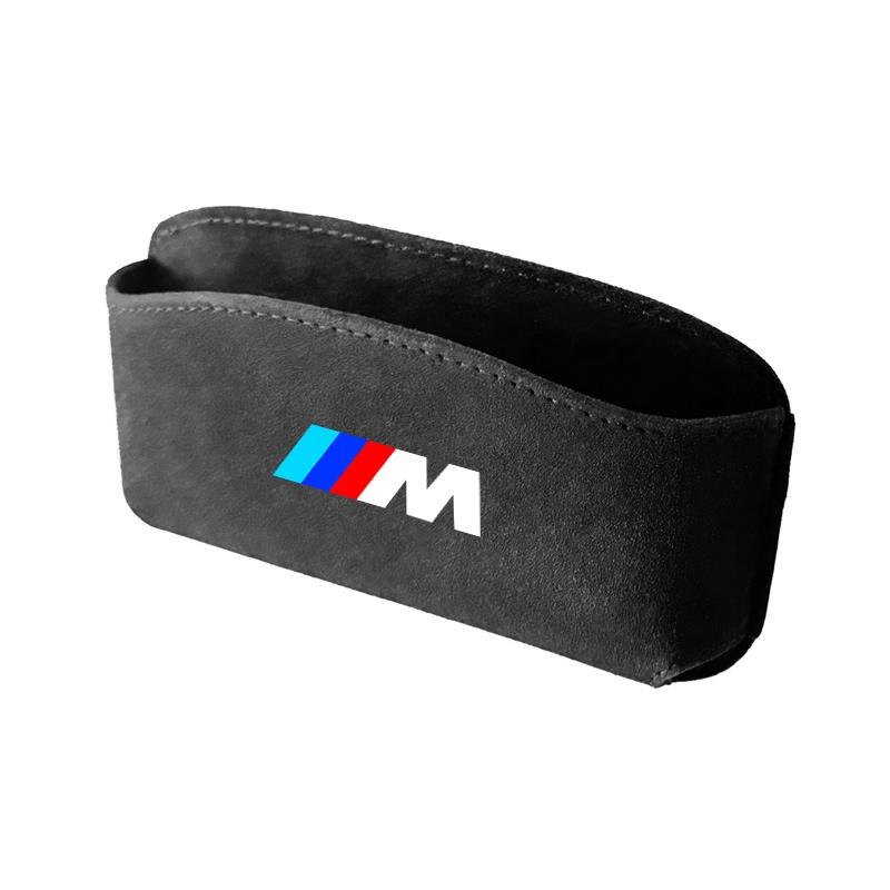 Leather Car Multi-Functiona Adhesive Storage Box For BMW M X1 X2 X3 X5 X6 E46 E39 E90 E36E60 E34 E30 F30 G20 Auto Accessories V3W