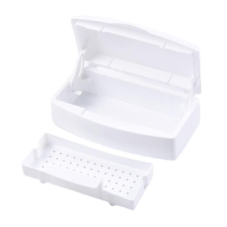 Nail Tool Alcohol Disinfection Box for Beauty and Cleaning