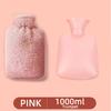 Thickened explosion-proof hot water bag hand warmer hot compress stomach warmer foot warmer imitation rabbit velvet water warmer