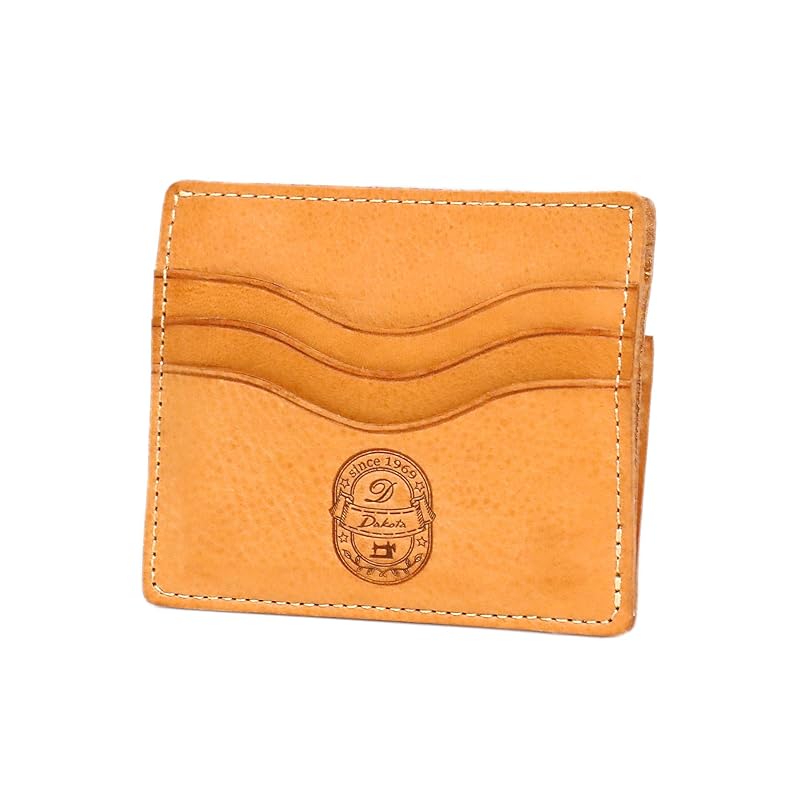 

[Dakota] thin mini wallet genuine leather ladies beige DA-31555-42