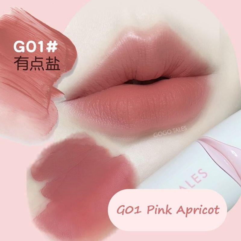 GOGO TALES - Velvet Lip Glaze - 3 Colors (1-3)