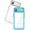 Transparent Phone Case For iPhone 17 Air Case Anti-knock Silicone Colorful Back Cover iPhone 17 Air Case For iPhone 17 Pro Max
