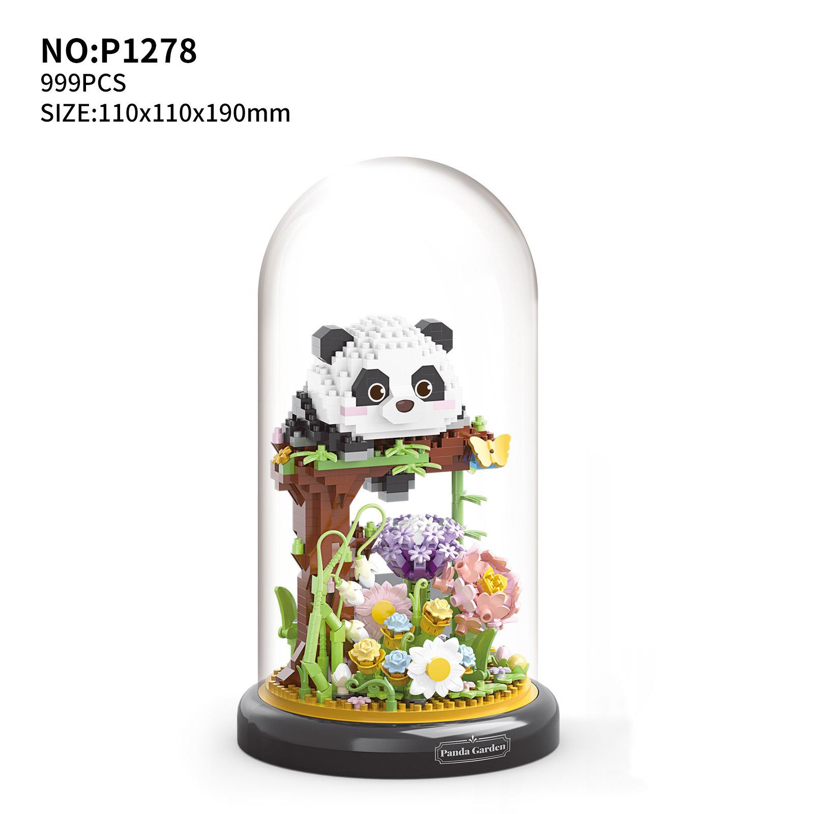 

Idea Lovely Animal Garden Nanobricks Micro Diamond Block Panda Bird Build Blocks Model Educational Toy Sets Collection For Present
