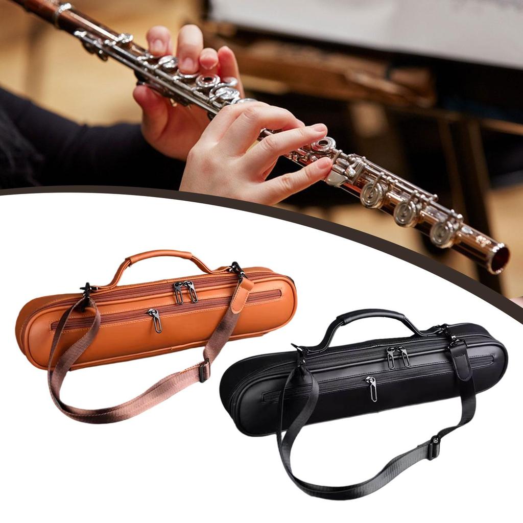 Flute Carry Case Versatile Lightweight Handheld Adjustable Shoulder Strap