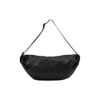 Adjustable Strap Zipper Closure Nylon Crossbody Shoulder Bag Women Bags Black 1099201001