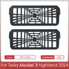 Seat Under Air Vent Cover for Tesla Model 3 2024-2025 Accessories Highland Prevents Debris Entry for New Tesla Model 3 2024-2025