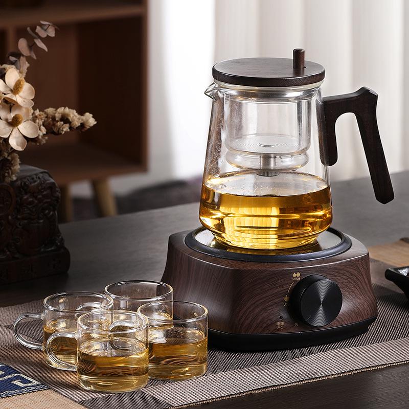 Compact Electric Ceramic Stove: Multifunctional, Utensil-Friendly Mini Tea Maker for Household Use