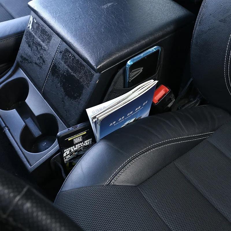 WRLD7 For Land Rover Defender 90 110 130 09-18 Oxford Fabric Car Armrest Box Left and Right Storage Box Storage Bags Car Accessories
