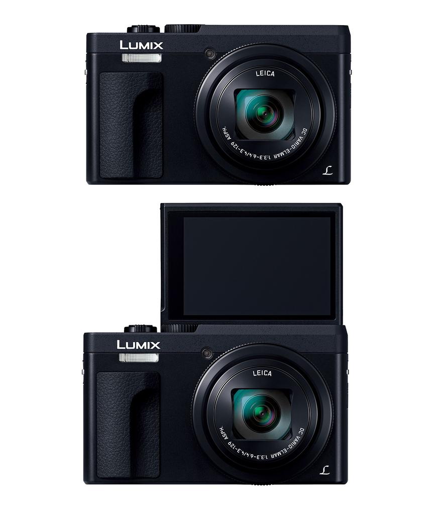 Panasonic LUMIX DC-TZ90-K Compact Digital Camera, Black, 30x Optical Zoom, 4K Video Recording, 20.3MP