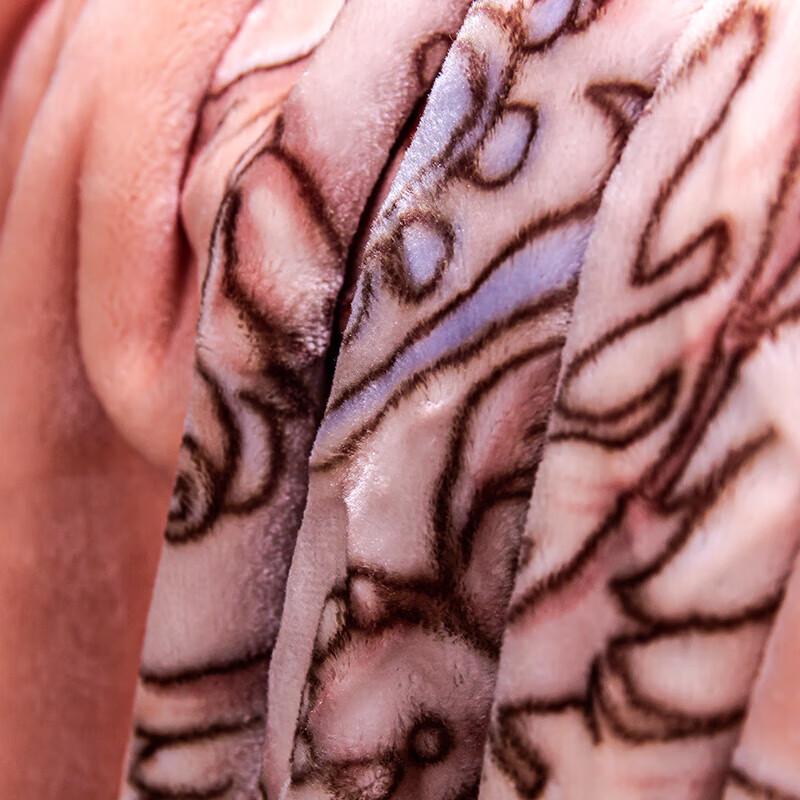 Hengyuanxiang Golden Mink Fleece Blanket