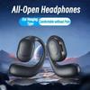 Single Wireless Earphones Air Conduction OWS Headphone HiFi Ear-Hook Music Sports Noise Cancel Headset For All Smartphones