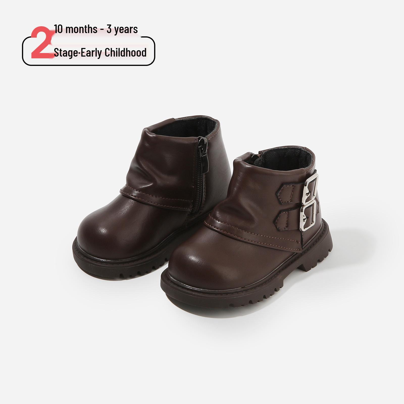 

Girls Winter Fashion Leather Boots - Comfortable Infant & Toddler Princess Shoes Factory Order Size 16-20 (120 Pairs)