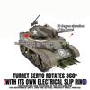 1/16 RC Танк M5A1 Легкий Танк Модель 2.4G Військовий Транспортний Засіб Пульт Дистанційного Керування Гусеничний Автомобіль Бойові Танки Модель Хобі Іграшки Хлопчики