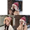 Winter Knitted Hat With Ear Cover For Women Casual Fashion Outdoor Accessory