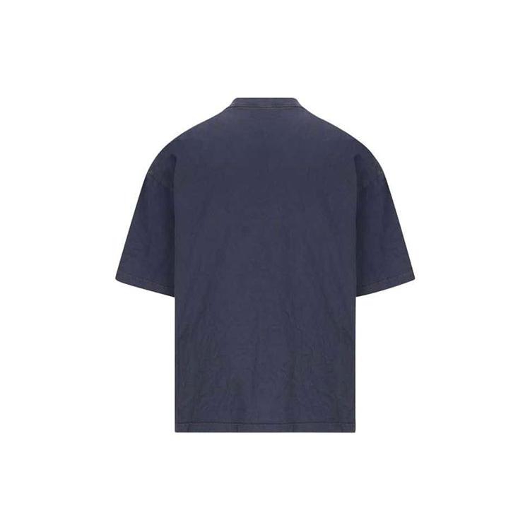 Balenciaga SS22 T Shirt Men's Dark Blue 612966TMV954140