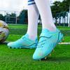 Boys Football Shoes AG/TF Spike Rubber Soft Sole Kid's Professional Artificial Turf Training Football Boots for Girls Soccer Shoes