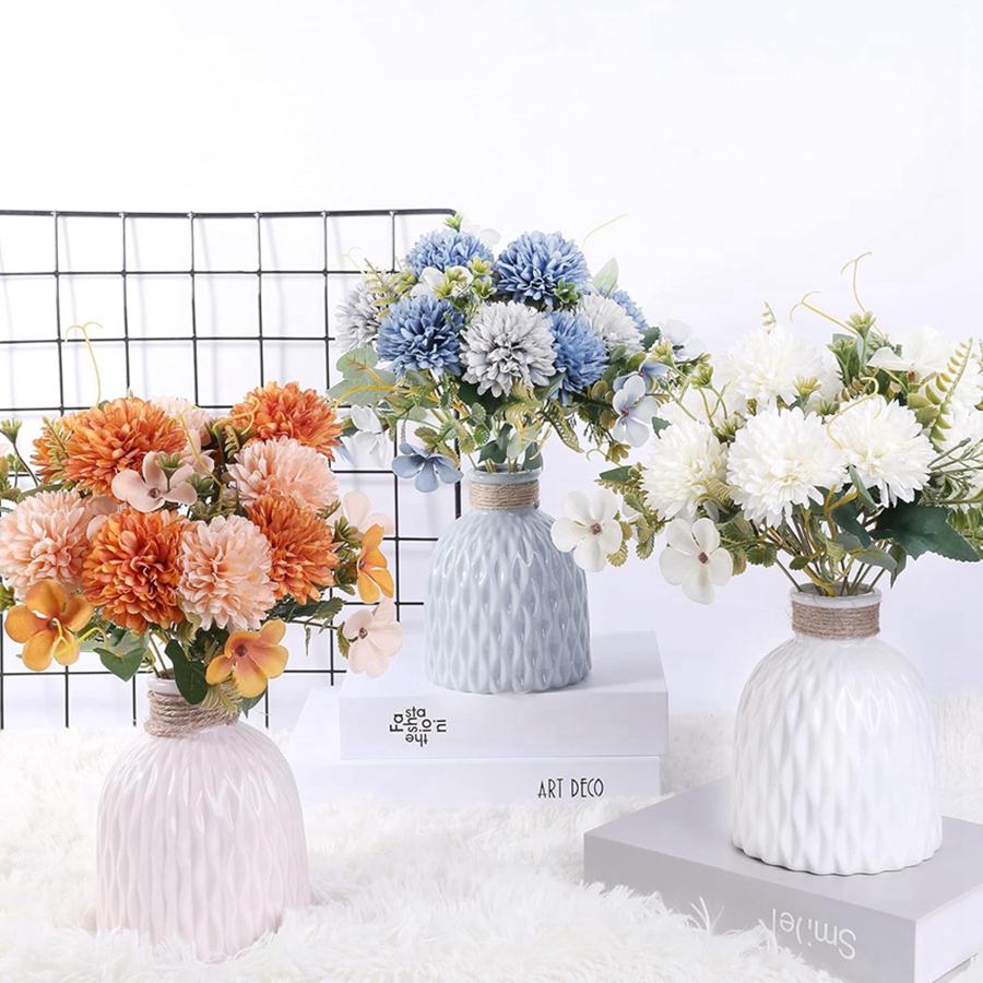 Artificial Flowers Silk Ball Chrysanthemum Outdoor Garden Wedding Bridal Bouquets Home Vase Table Wreath Festival Party Diy Gift