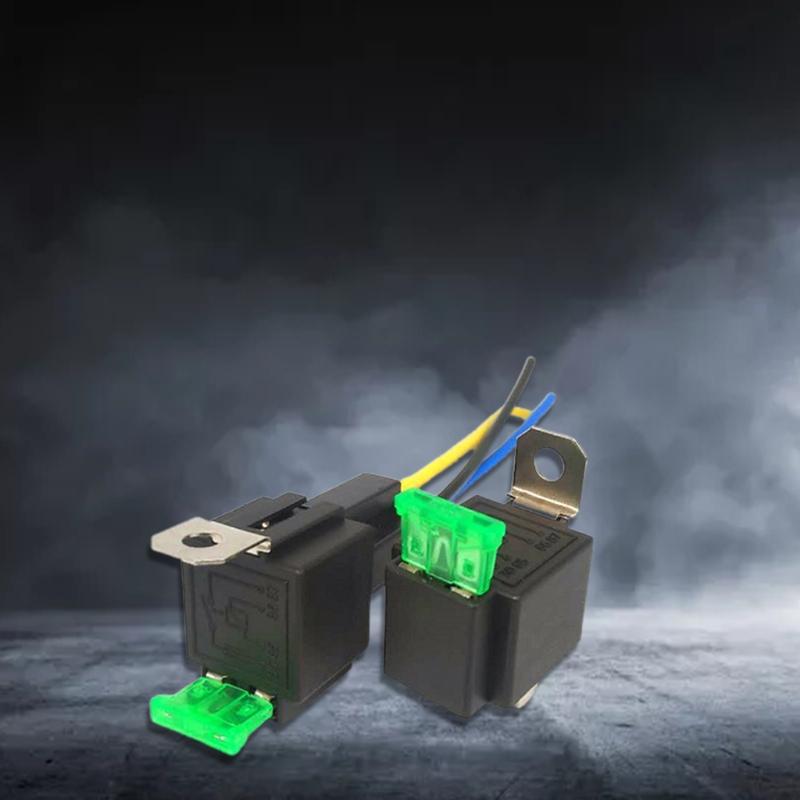 12V Fuse Relay Switch Used for Automatic Regulation and Safety Protection for Car Lights Fog Lamps Wiper Starter