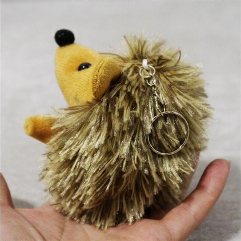 10cm Cute Lovely Soft Hedgehog Animal Doll Stuffed Plush Toy Child Kids Home Wedding Party Toys for Children Kid Gift