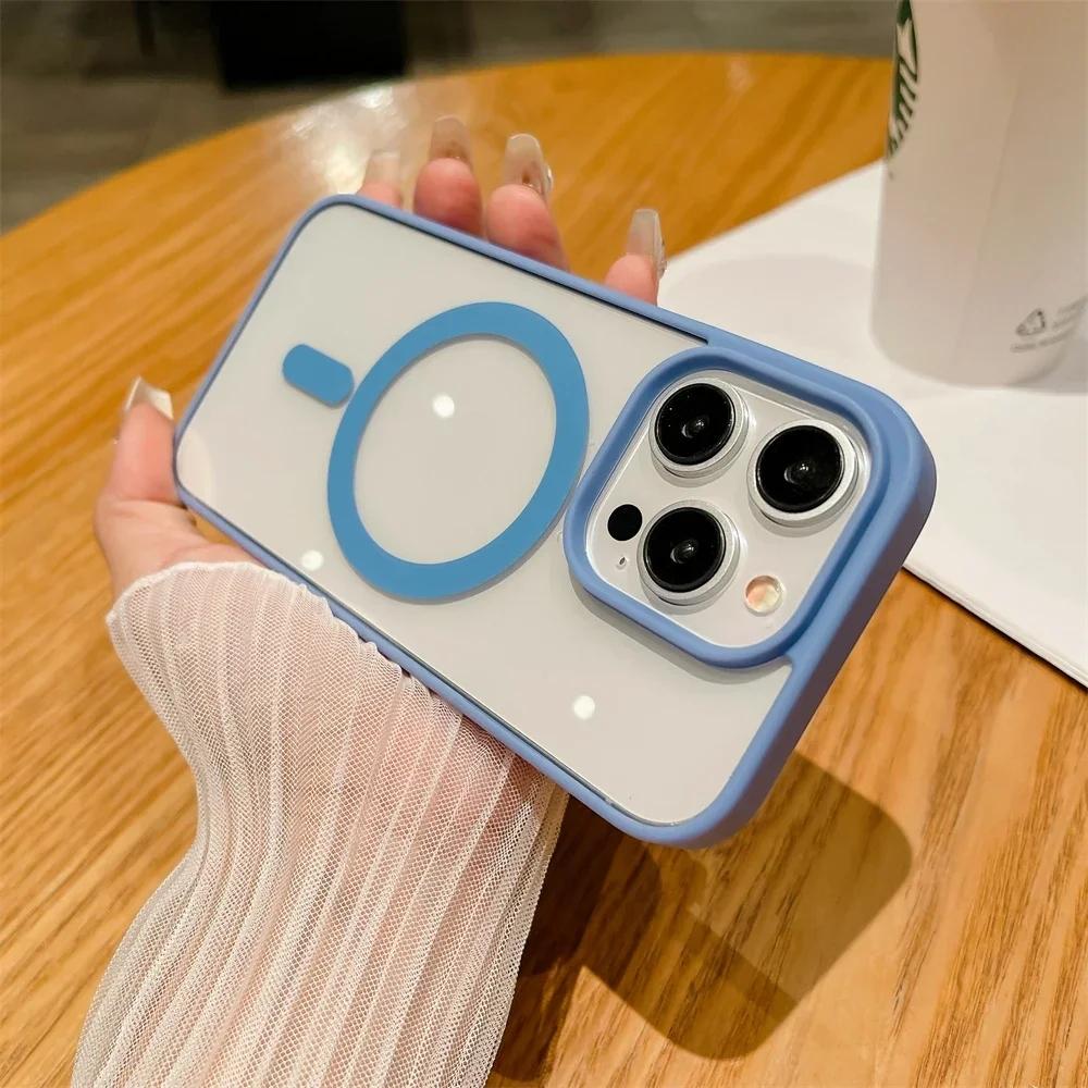 Neu Für iPhone 17 16E 16 15 14 Plus 13 17 Pro Max 17 AIR 13MINI Luxus Magsafe Magnetische kabellose Ladehülle