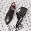 Autumn Retro British Leather Monk Strap Shoes – Men's Formal and Business Casual Footwear